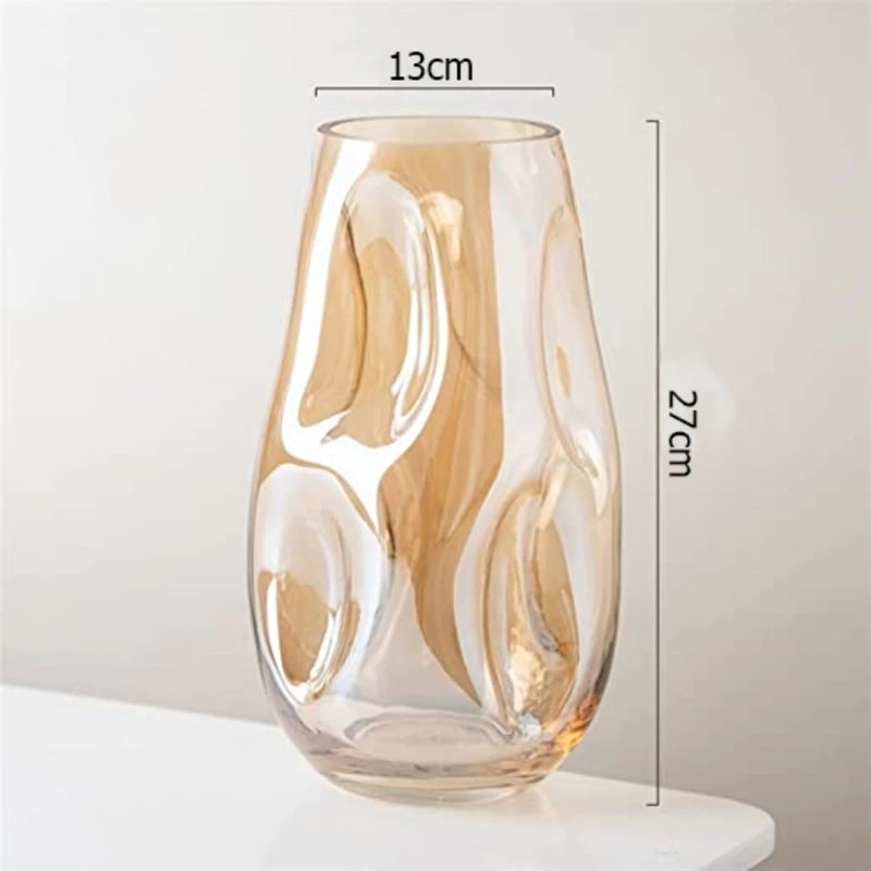Vaso de Vidro Irregular Prime | Casa Prática