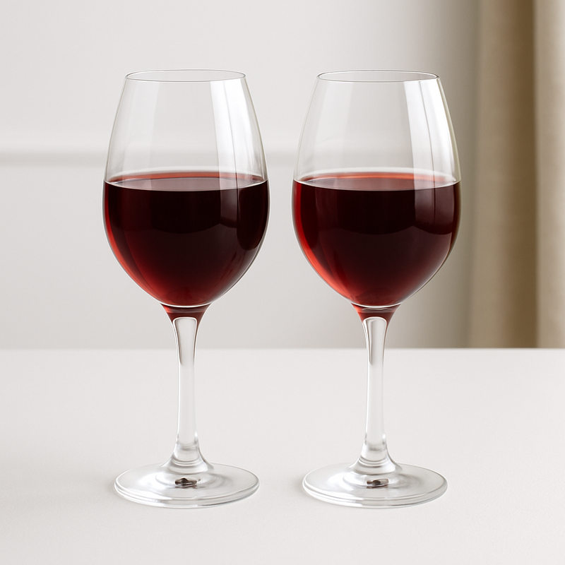 Kit 2 Taças de Vinho Vidro 365ml | Casa Prática