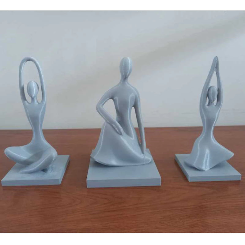 Trio Moderno de Esculturas Decorativas | Casa Prática