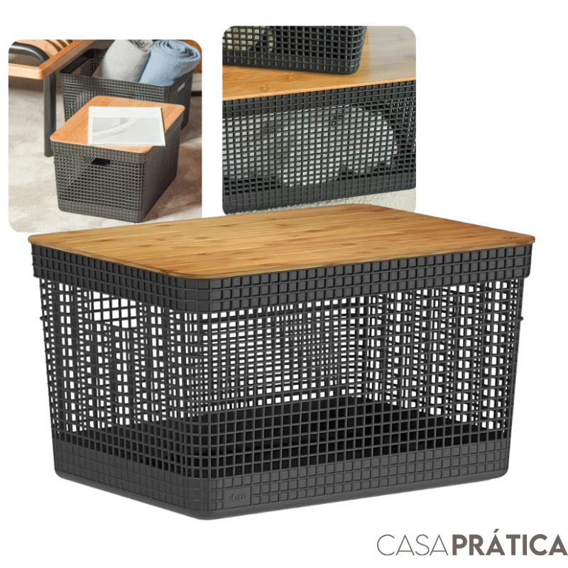 Cesto Organizador 20L | Casa Prática