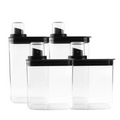 Kit 4 Dispensers Lavanderia 1,5L e 2,3L - Casa Prática