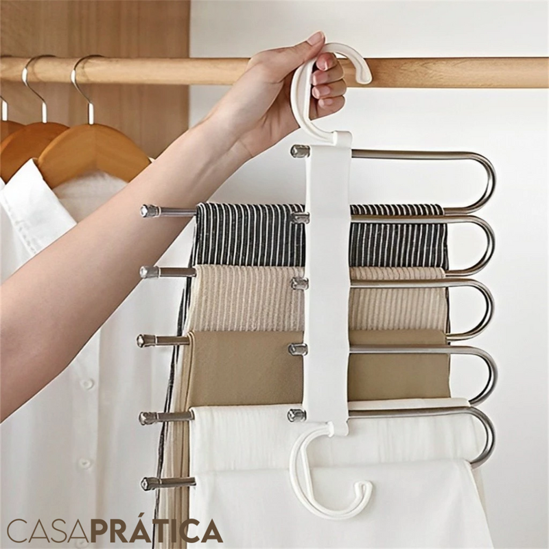Kit 3 Cabides - Casa Prática