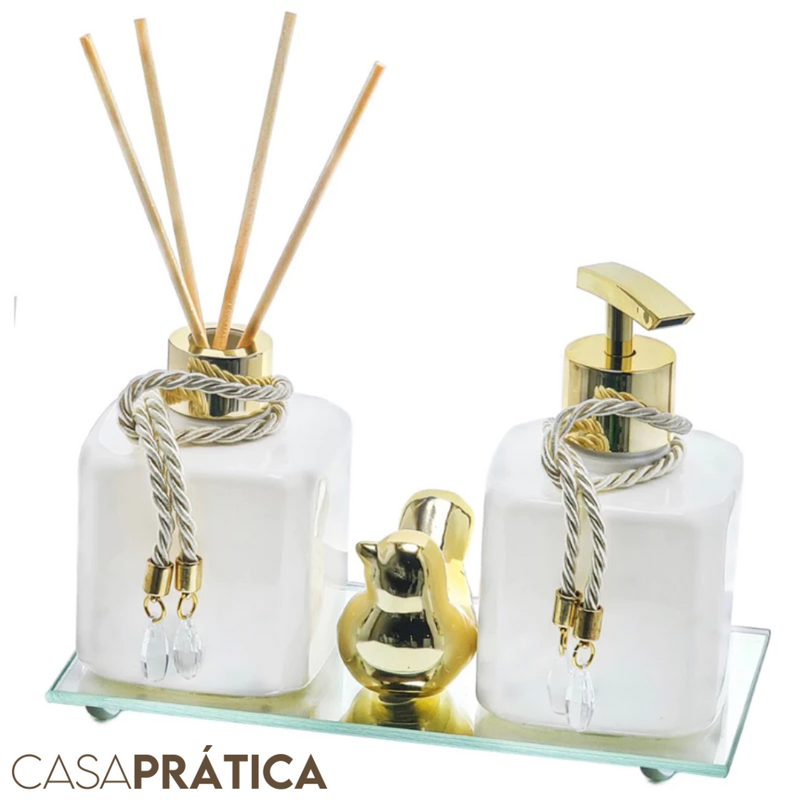 Kit Lavabo 4 Peças Luxo – Casa Prática
