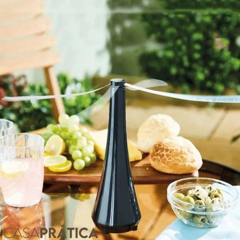 Ventilador Afastador de Moscas | Portátil e Ecológico - Casa Prática