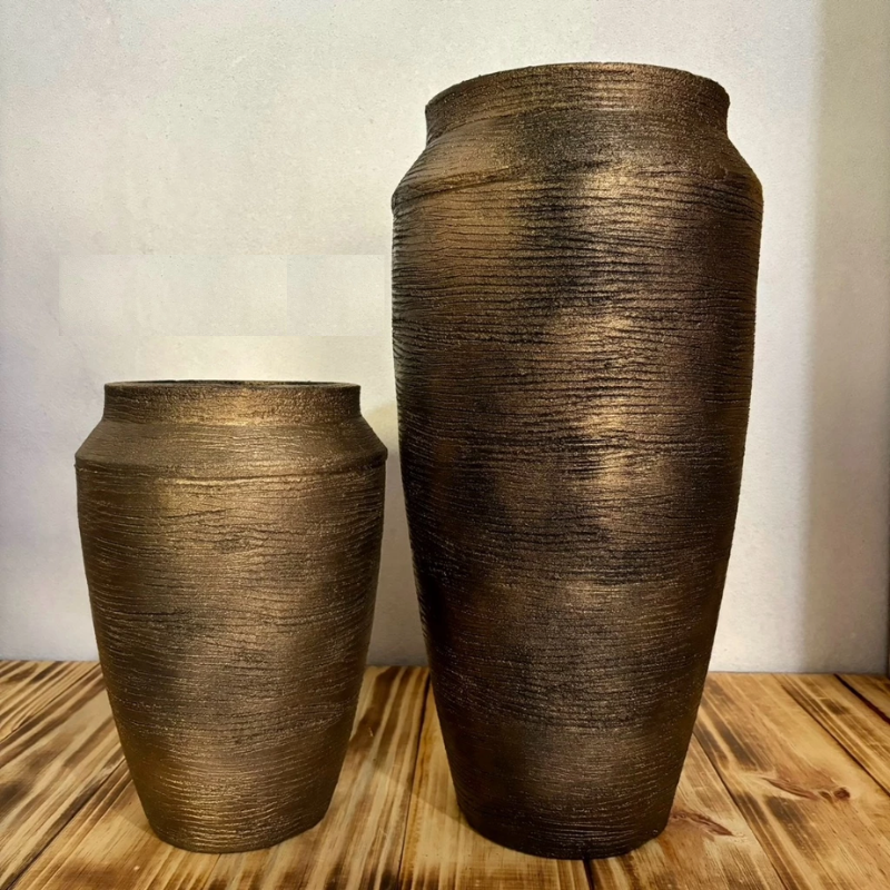 Vasos Decorativos Egípcios de Luxo | Casa Prática
