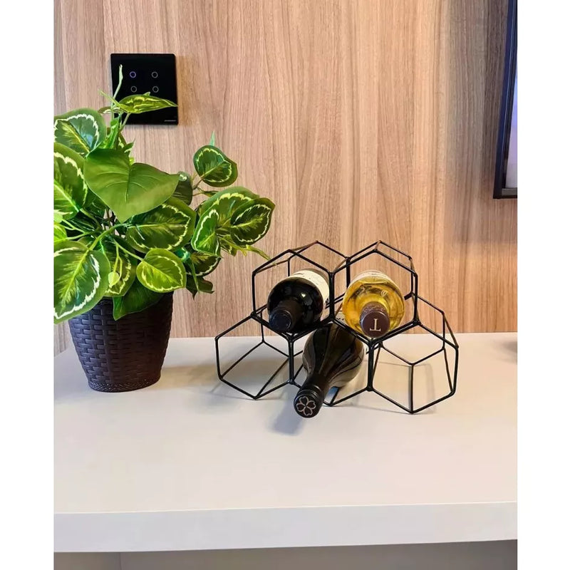 Porta Vinho Colmeia | Casa Prática