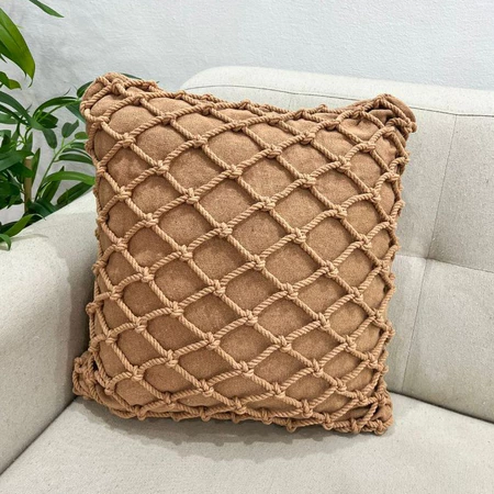Kit 4 Peças Boho com Manta de Algodão - Casa Prática