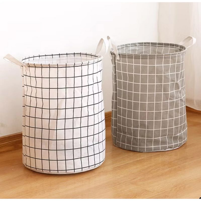 Kit 2 Cestos Dobráveis 40L | 35x45cm - Casa Prática