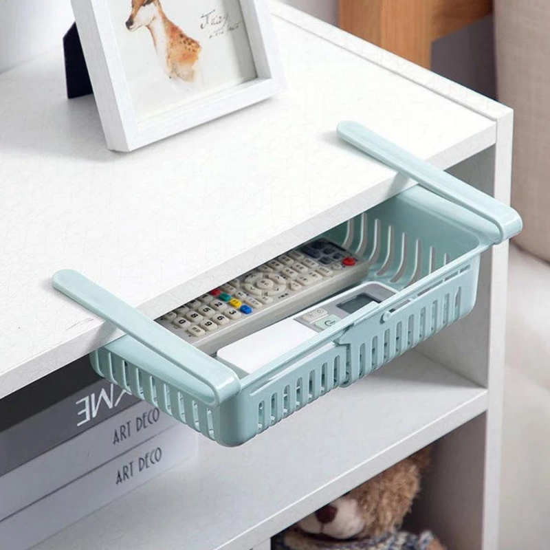 Kit 4 Cesto Organizador Retrátil Multiuso - Casa Prática