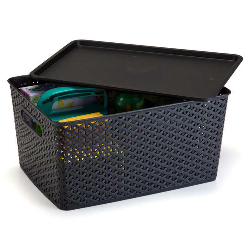 Kit 6 Cestos Rattan 4L – Casa Prática