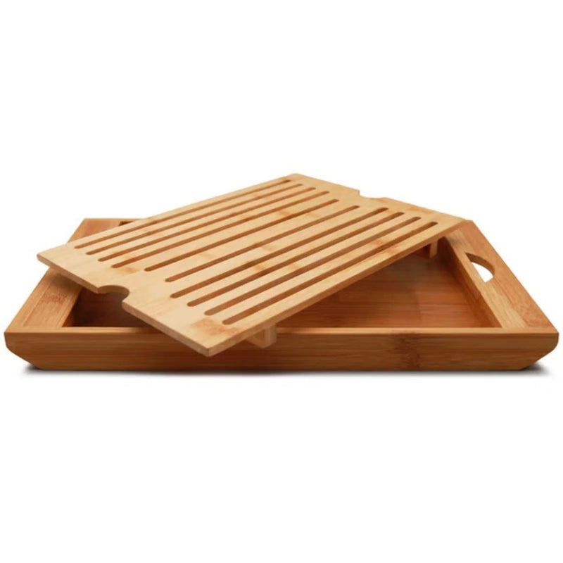 Bandeja Migalheira Bambu  | Casa Prática