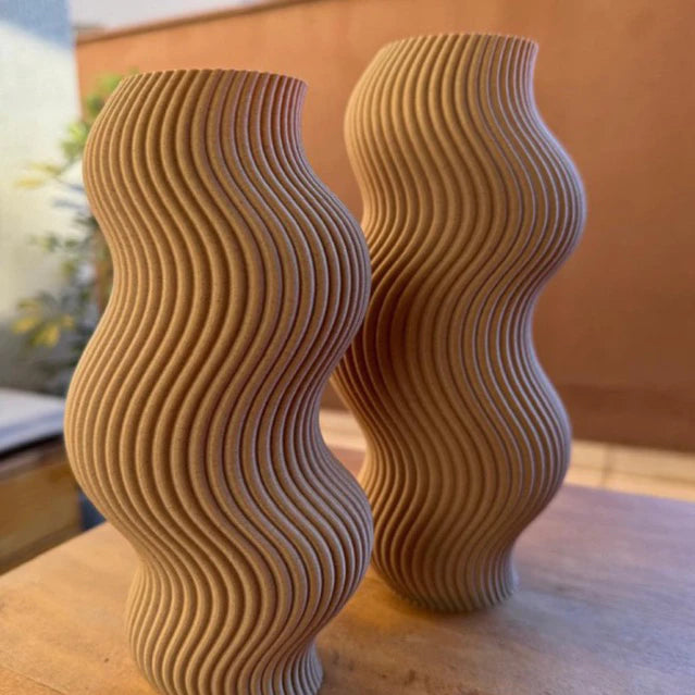 Vasos Estilo Ondulado | Casa Prática